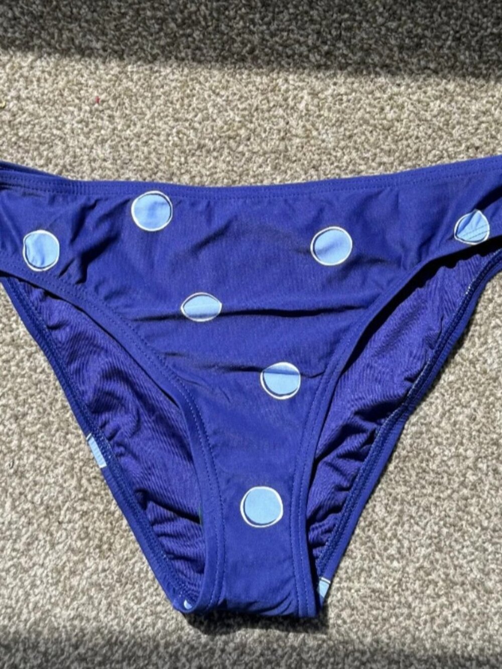Kate Spade Women's North Sea Polka Dot Bikini 2-Piece Set Size S NWT - Picture 4 of 16
